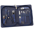 12 in 1 Manicure Set Pedicure Set Kit Nail Clippers Professional Grooming Kit Nail Tools with Luxurious Travel Case