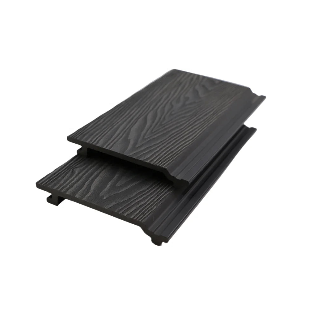 Wood Plastic Wall Fluted Cladding Decorative Outdoor Wpc Wall Panel Boards