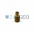 UHP Industrial Clean Nozzle Cleaning Sidewalks Driveways Machine Parts Ruby Sapphire Blasting Nozzle Waterjet Spray Thread M10