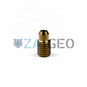 UHP Industrial Clean Nozzle Cleaning Sidewalks Driveways Machine Parts Ruby Sapphire Blasting Nozzle Waterjet Spray Thread M10
