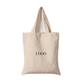 Custom Logo Printed Jumbo Zip Polyester Canvas Cloth Packaging Tote Bag Square Cotton Shopping Bag Rope Ribbon Handle Folding