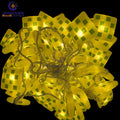 Hot Sale IP65 Outdoor LED String Light for Decorative Raya Ketupat PVC Body With Lighting and Circuitry Design Solutions