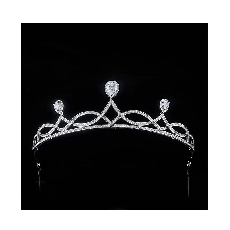 New Arrived Fashion Simple Bridal Crown and Tiaras Wedding Hair Accessories Wedding Tiara