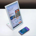 L-shaped Desktop Interactive Touch Digital Signage 10.1/14 Inch Positive Review Machine Small Advertising Play Android Tablet