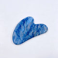HY Free Custom Natural Blue Aventurine Gua Sha Heart Scraping Massage Tool
