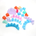 Toe Spacer Promotion Gel Spreader List Bunion Splint Big Straightener Corrector Foot Finger Protector Tube Cap Cover