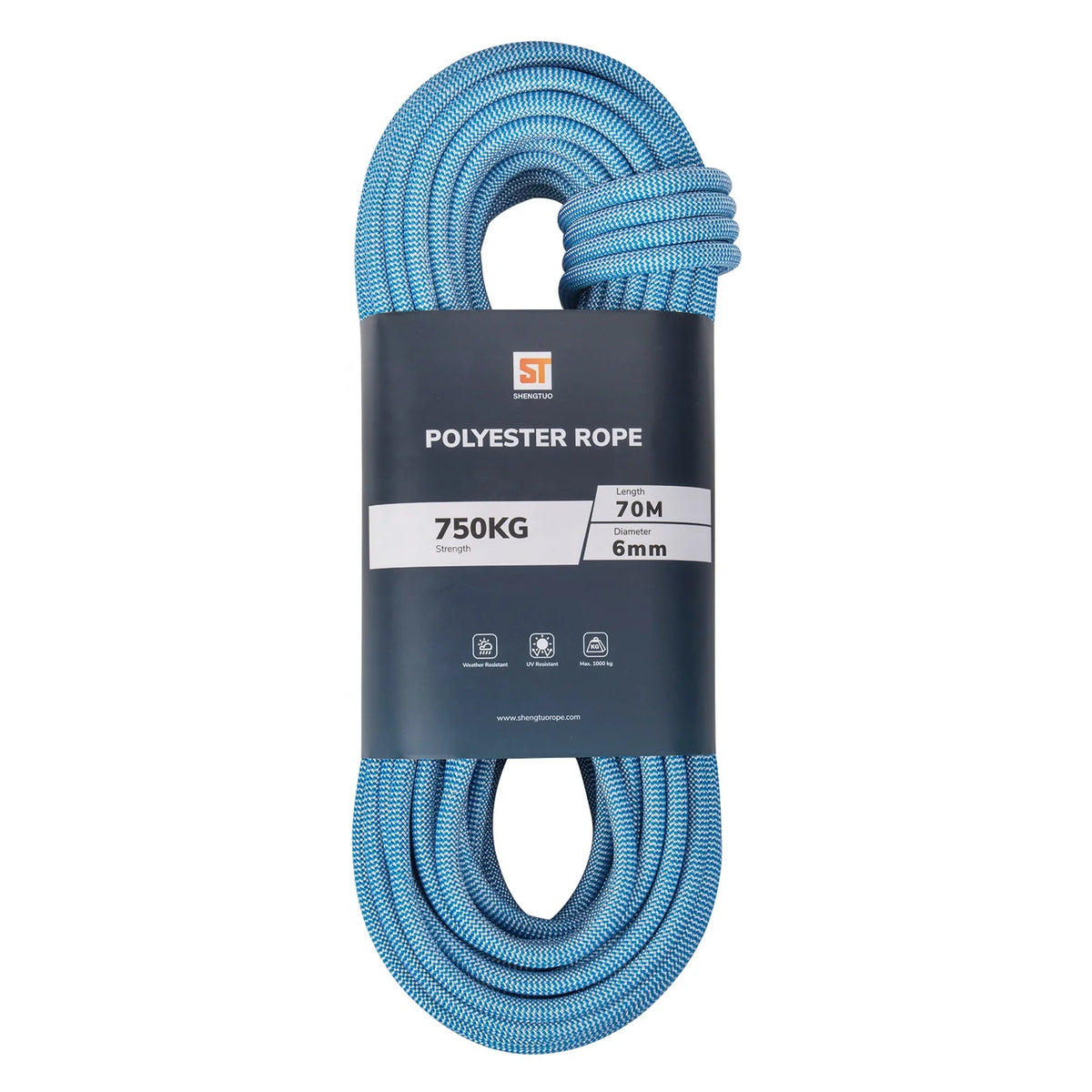 Outdoor 3mm 4mm 5mm 6mm 7mm 8mm Climbing Polyester Accessory Cord