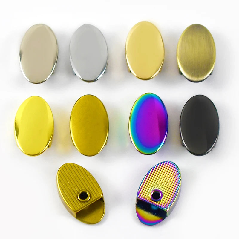 Deepeel BF232 12mm Metal Zipper Tail Clip Plug Handbag Hardware Accessory Bag Zipper End Stopper for Shoes and Garments