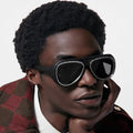 YTSLM ZS-98206 Wholesale Top Asian Popular Selling Custom HIGH QUALITY SOPHISTICATED UV400 PC OVAL PILOT SUNGLASSES