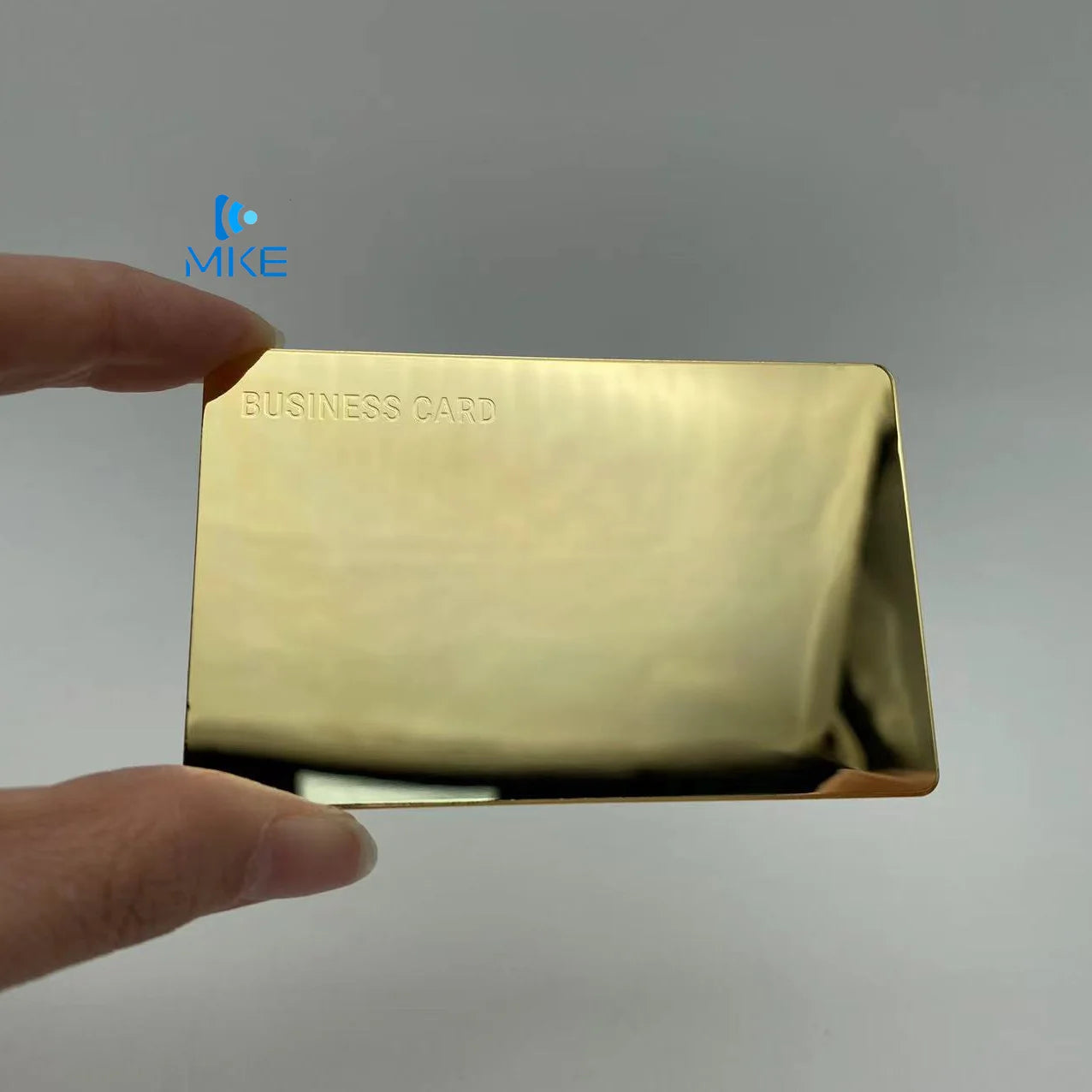 Luxury Mirror 24k Gold Business Cards