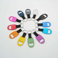 Wholesale Aluminium Custom Dog Tag  Bottle Opener Strap Keychain Opener Keyholder  Key Tag
