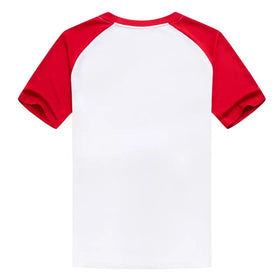 Wholesale Blank Sublimation 100% Cotton Knitted Men's T-shirt Soft Breathable Quick Dry Custom Print