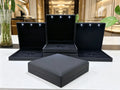 Stock Luxury Black LED Jewelry Box LED Big Necklace Box LED Jewelry Set Box