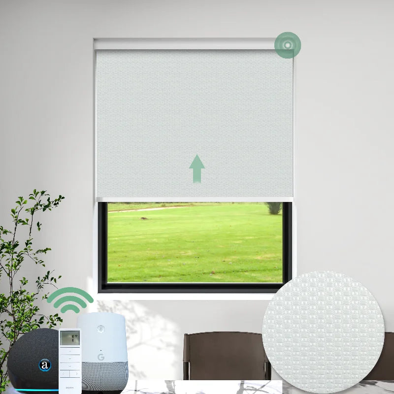 New Black Blackout Electric Shutters Windproof and Waterproof Roller Blinds for Window