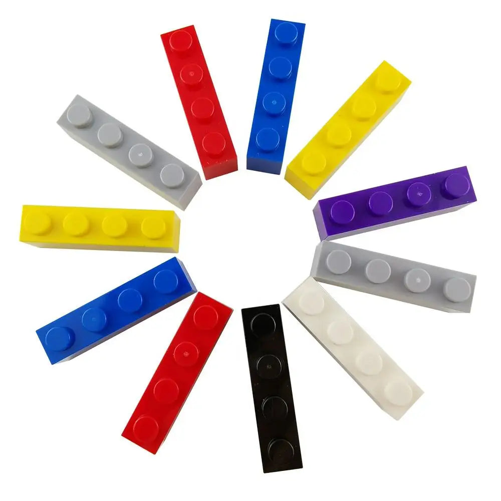 Yuetian Building Blocks  1x4 Hole Basic Bricks Customizable Color Kids Educational Toys No.3010