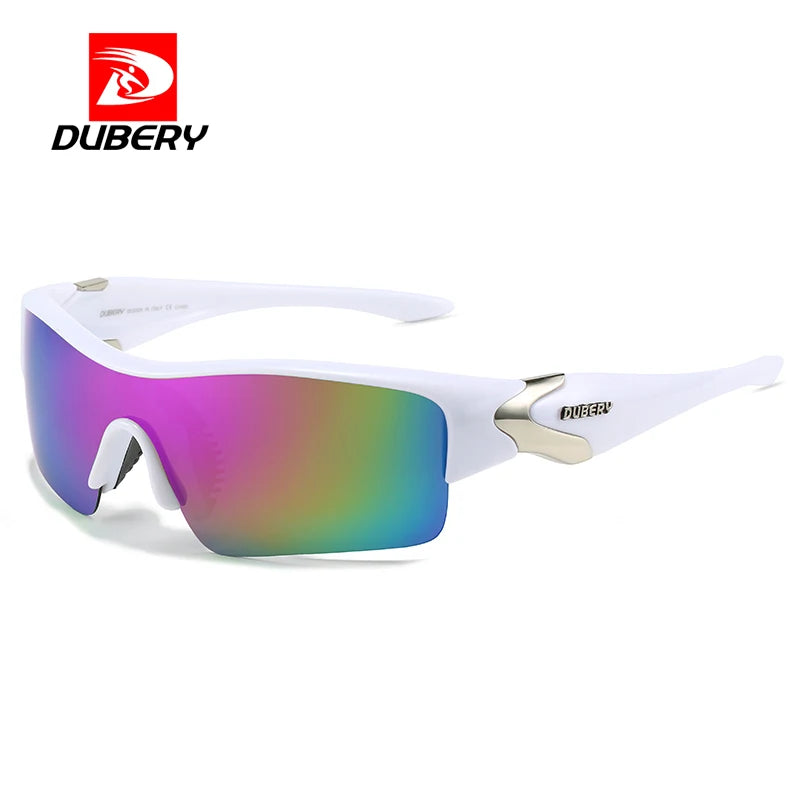 DUBERY 2026 Men's Sports Sunglasses Customized Polarized Plastic Glasses UV400 China Wholesale Fashion Eyewear Sport Sunglasses