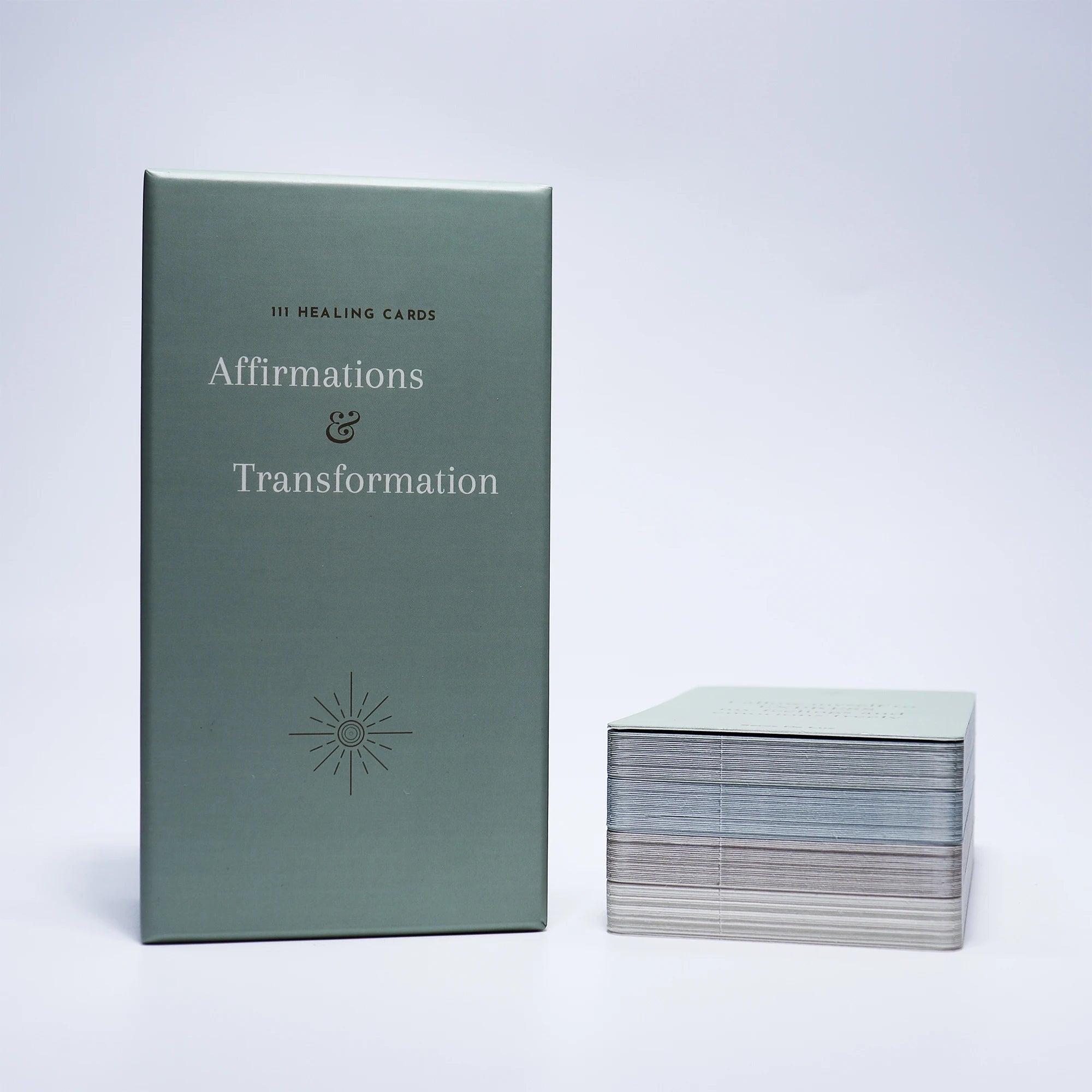 Custom Printed Self-Care Affirmation Cards Positive Mindfulness Inspirational Mental Health Game Poker Card Set Promotional Use