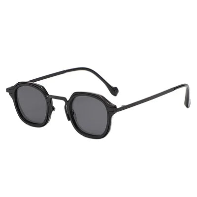 Retro Small square Sunglasses Men's Anti-blue Light Glasses Flat Frame Shades 5158