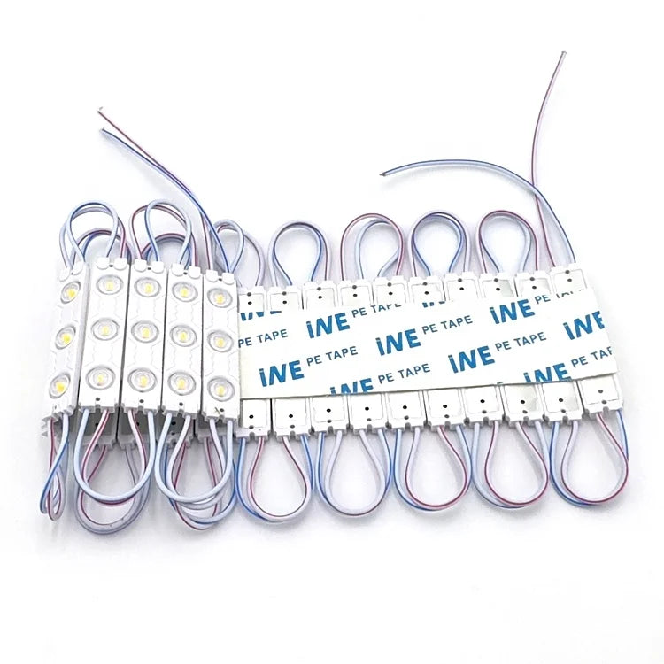 DC12V 1.5W IP65 Waterproof Injection LED Module SMD 5050 2835 3 LEDs for Channel Letter Sign Outdoor Advertising Billboard