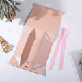 Magnet Clamshell Colorful Bow Gift Box Folding Flip Cardboard Exquisite Storage Box Cosmetic Package Box