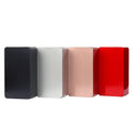 Nice Empty Frosted Rectangular Silver Tin Box Tea/Candy/Cookie Food Packaging Made Durable Paper Chocolate Cake Chewing Gum