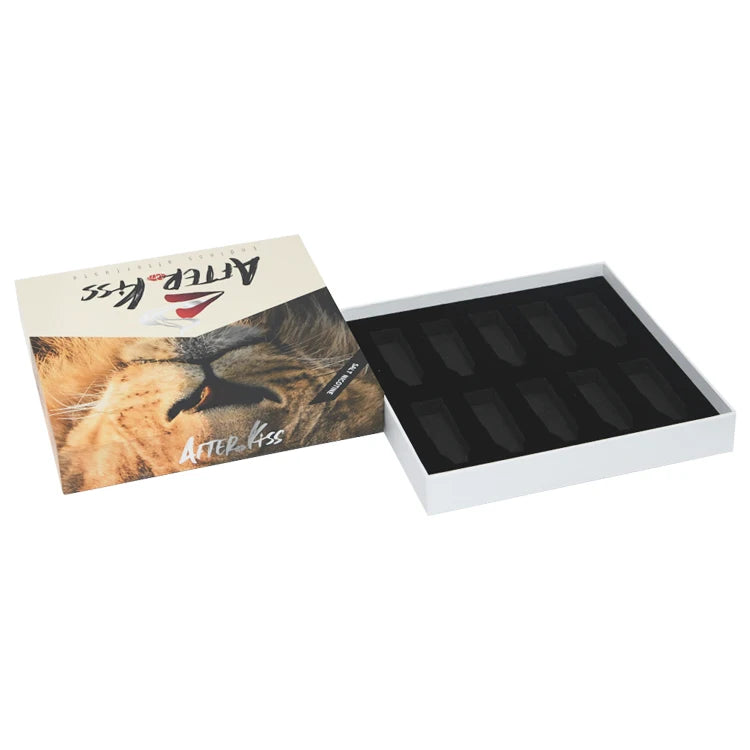 Hot Sale Custom Logo Gift Packaging Box for Liquid Perfume Essential Oil Bottle Lid and Base Gift Box