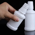 Hot 250ml PE Flat Plastic Mouthwash Bottle With Cap Packaging Bottle