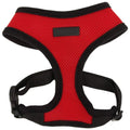 Dog Harness Custom Logo No Pull Soft Mesh Reflective Adjustable Vest Solid Pattern Leather Nylon Polyester Walking