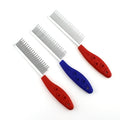Stainless Steel Pet Combs Dog Grooming Cats Needle Comb Deshedding Comb