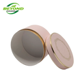 Custom Gold Stamping Logo Paper Container Cylinder Packaging Cosmetic Round Box Paper Tube for Face Cream Bottle