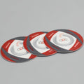 Factory Custom  Heat sealed Aluminum Foil Sealing Gasket Pressure-sensitive Inner Plastic Glass Bottle Cap