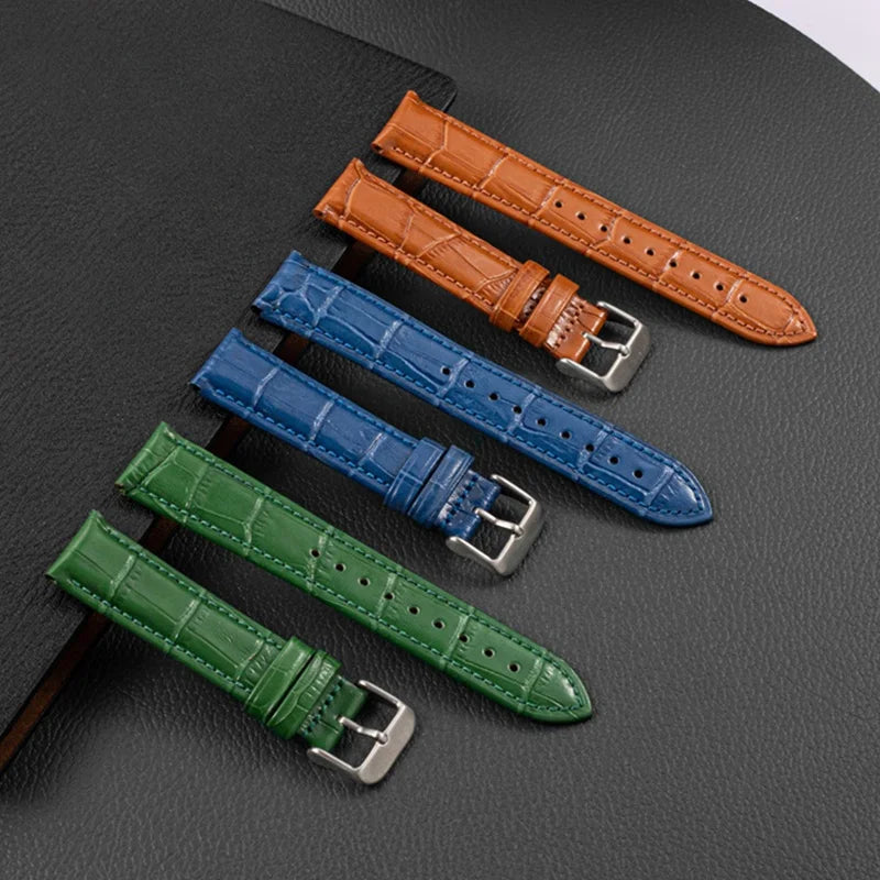 LAIHE Custom 24mm Luxury Vintage Cowhide Genuine Leather Watch Band Strap Classical Charm at an Price