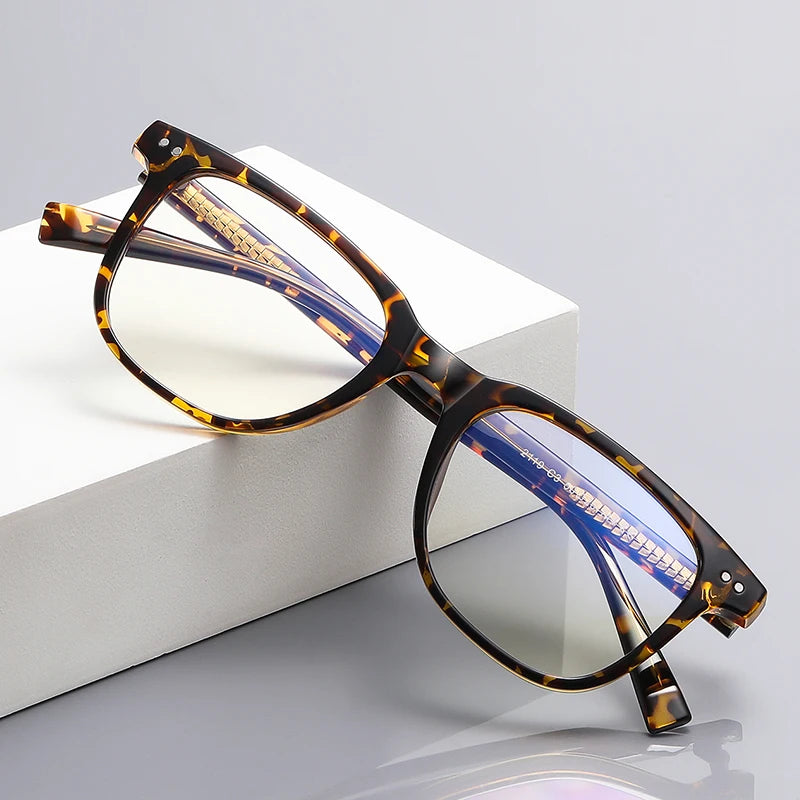 New Arrival Classic Eyeglasses Frame for Men Anti-Blue Light Optical Frame Custom Prescription Lens Spectacles Dropshipping