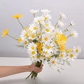 YOPIN 240 Artificial Flower Cloth Gerbera 5 Branch Artificial Daisy Flowers Stem Daisies Gerbera Flower