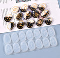 Silicone Rune Jewelry Pendant Earrings Epoxy Resin Casting Moulds`for Handmade Resin Mold