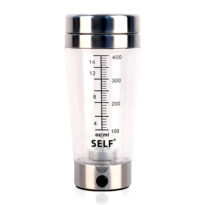 400ml cheap Automatic Electric Lazy Auto Self Stirring Mug Coffee Cup Perfect Gift