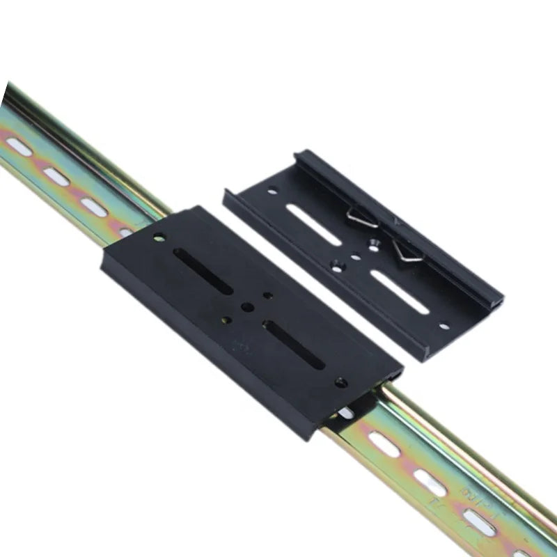 Aluminum DIN Rail Buckle Installation Bracket HS-F35 35mm Snap Hook for General Industry Use