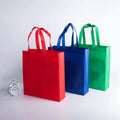 High Quality 80gsm Eco-friendly PP Non-Woven TNT Shopping Bag Promotional Letter Pattern