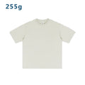 100% Cotton 255g High Weave Casual Oversize Men's T-Shirt Comfortable Anti-mite Cool Zone Solid Blank Design