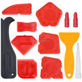 12 Pieces Caulking Tool Kit Silicone Sealant Finishing Tool Grout Scraper Caulk Remove