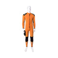 Bigbear Orange Waterproof 3MM Neoprene One-piece Seamless Fusing Wind Cap Water Rescue Diving Surfing Wetsuit