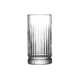 Vintage Ice Coffee Mugs Afternoon Tea Cups Latte Cup Whiskey Glass with Vertical Strip