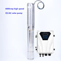 Sunfuture Solar Water Pump 2HP Submersible Deep Well Agriculture Irrigation Solar Powered Pumping DC 200V Outlet 1.25"