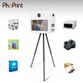10mm  Thickness Tempered Glass Portable Photo Booth for  Weeding