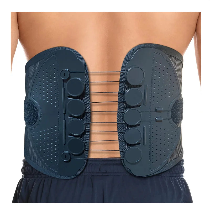 Bull Strength Weightlifting Belt for Men and Women Workout Back Support with Waist Slimming Function Adult Waist Brace