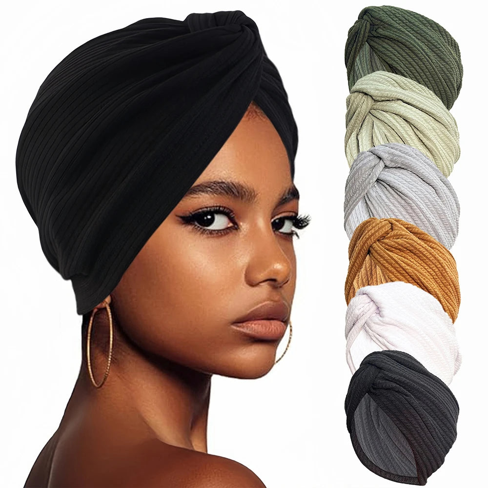 Hot Sales Updated Design Winter Solid Color Knitted Hats for Women