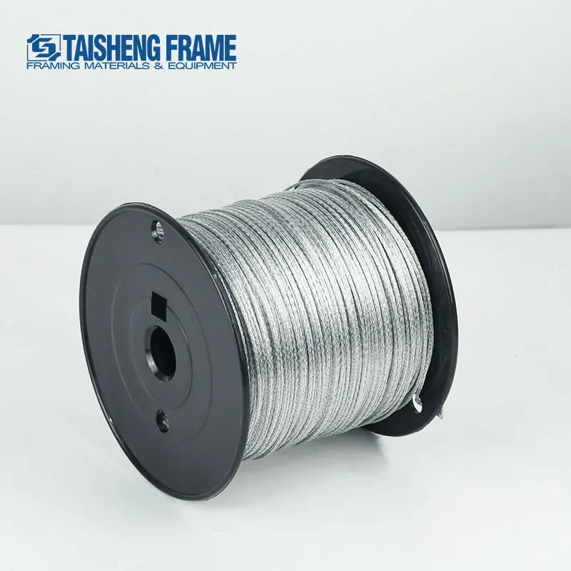 TS-F01 Picture Frame Hanging Wire Rope 3# Steel Wire Rope