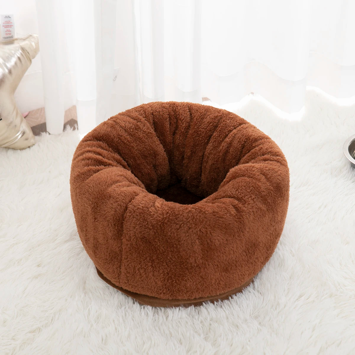 Soft Dog Sleeping Bed Different Folding Methods Pet Beds for Dogs Fuzzy Cat Dog Bed