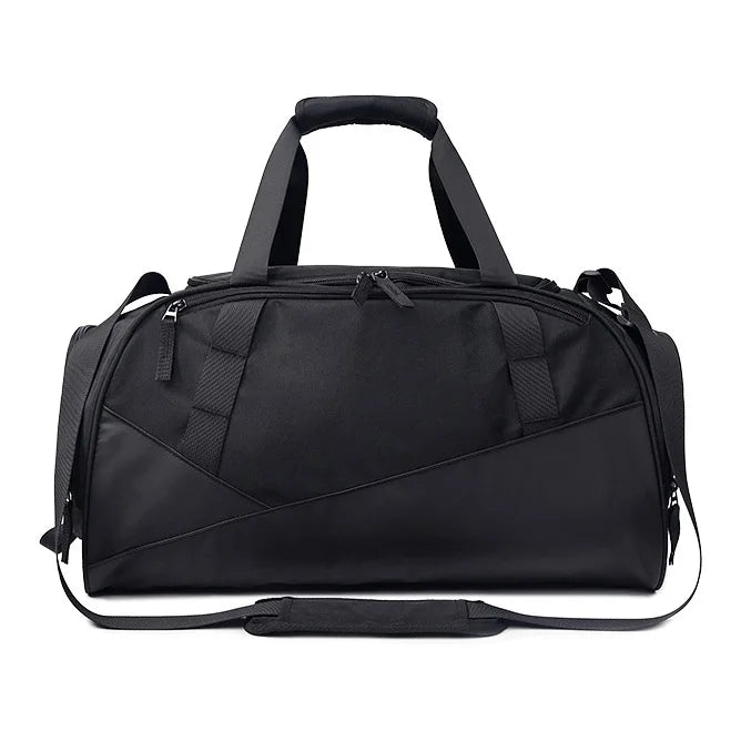 Custom logo Outdoor Sport Foldable Luggage Basketball Gym Duffel Waterproof Travel Tote Shoulder Crossbody Bag