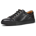 2024 Fashion Trend Mens Genuine Leather Running Shoes Top Layer Cowhide Casual Chunky Sneakers Walking Style Shoes Daily Life